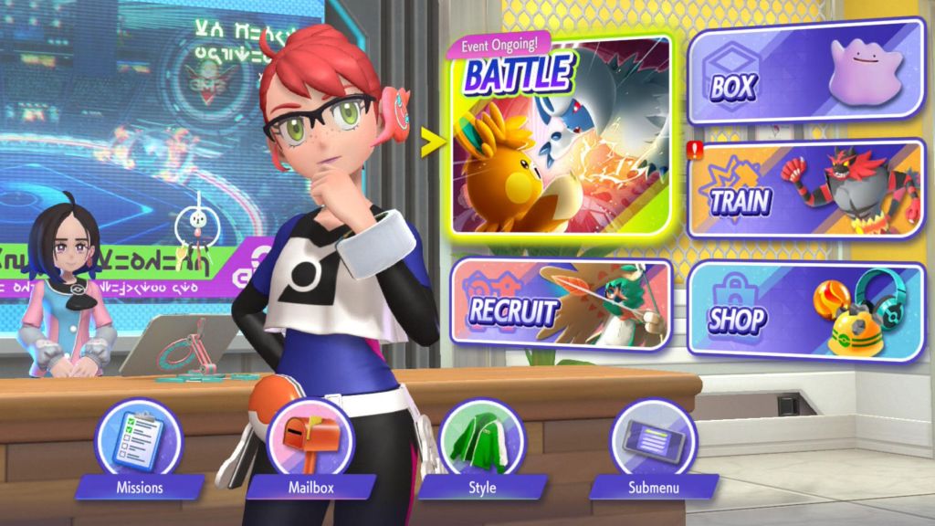 Pokemon Champions Home Screen