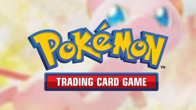 Pokemon TCG Most Valuable Mew Card with TCG Logo
