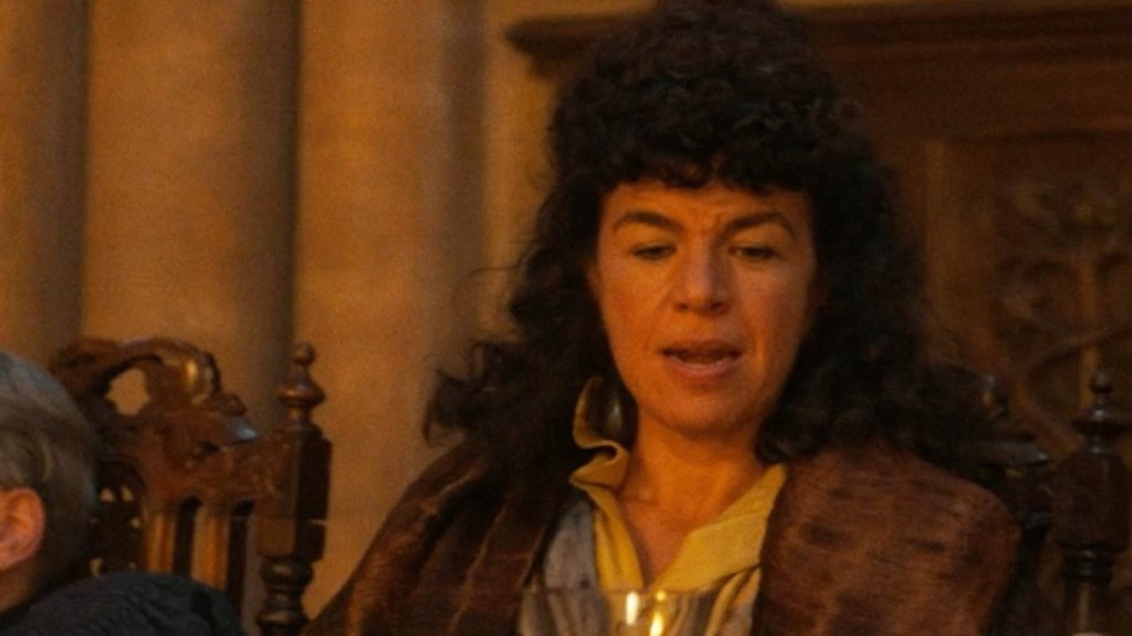 Professor Sprout in the Harry Potter show