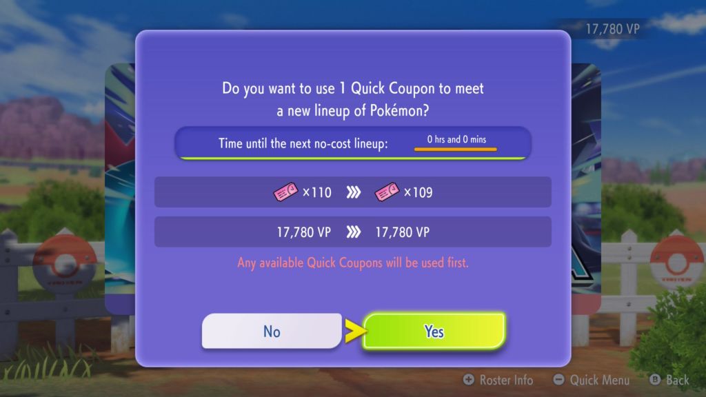 Quick Coupons Pokemon Champions