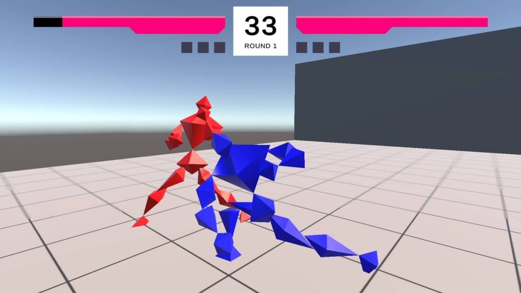 RUSH match with two players