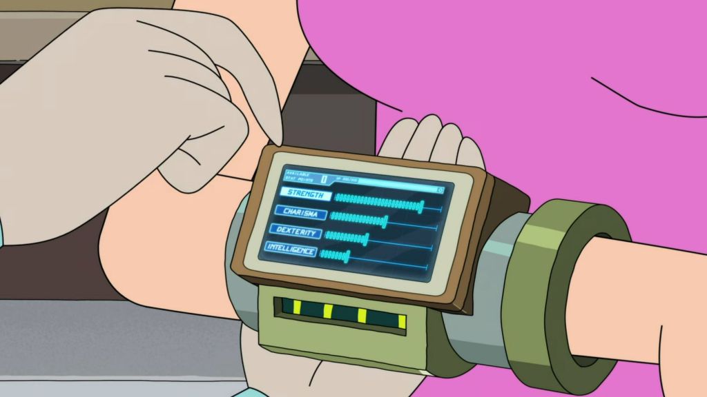 Rick and Morty Attribute Slider