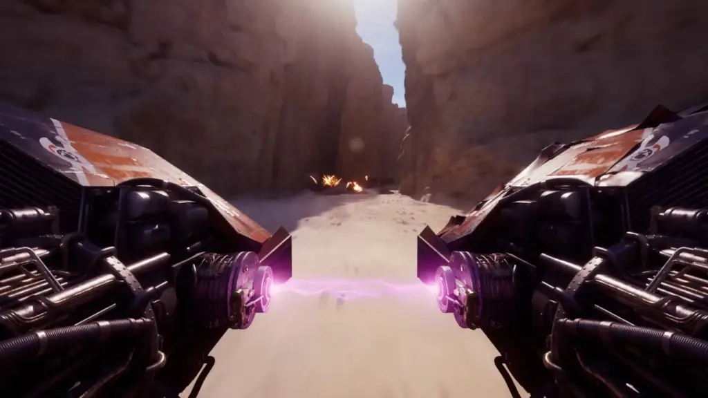 Star Wars Galactic Racer first person podracing perspective