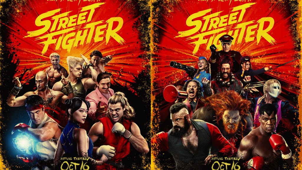 Street Fighter movie posters