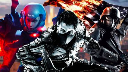 Characters from Syndicate, Homefront The Revolution and Metal Eden in a row