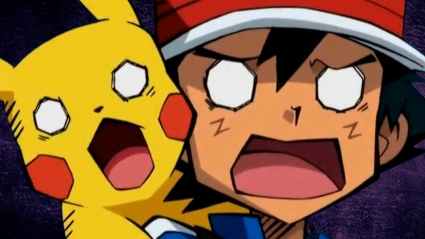 Ash & Pikachu Scared