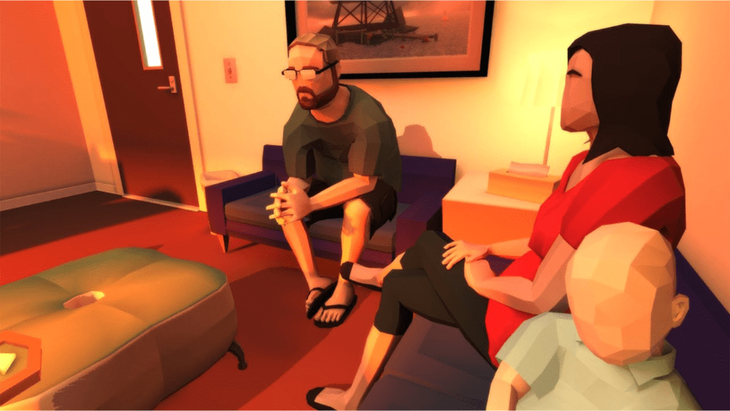 A screenshot from That Dragon, Cancer.