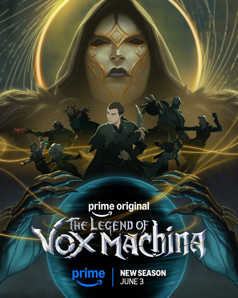 Poster da 4ª temporada de The Legend of Vox Machina