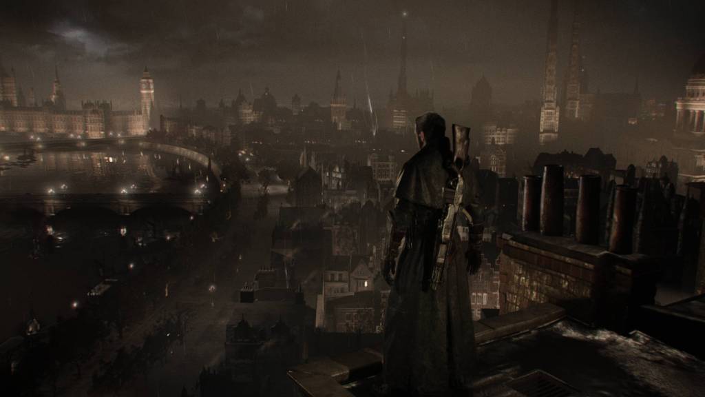 Grayson overlooking London in The Order 1886.