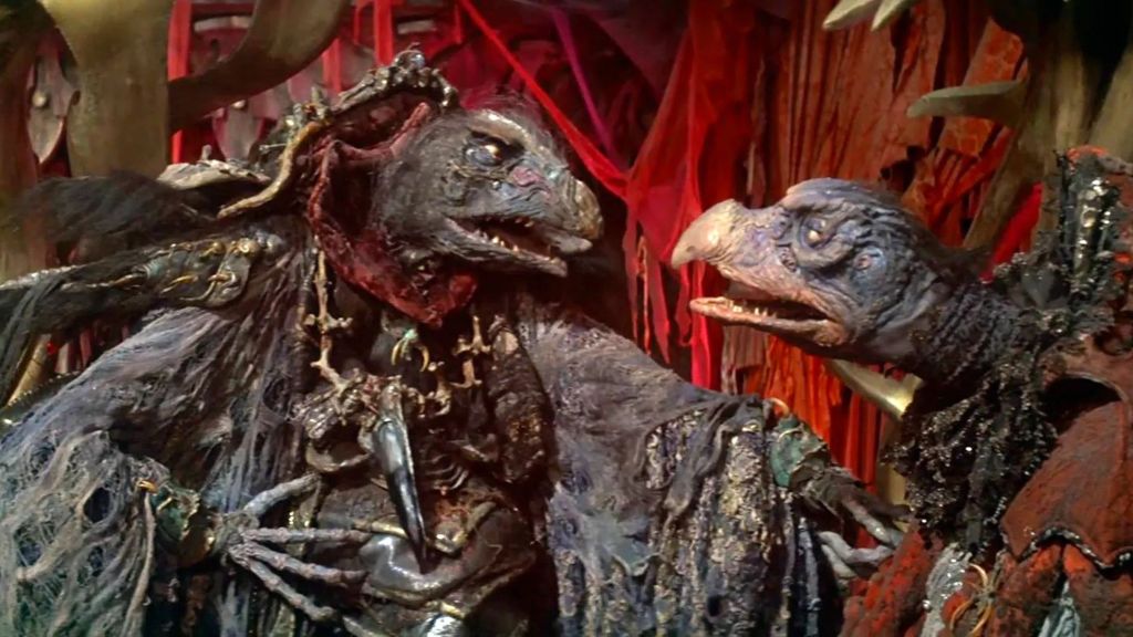 The Skeksis in The Dark Crystal