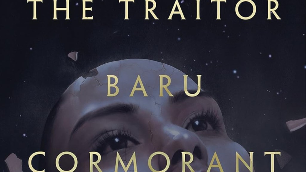 The cropped cover of The Traitor Baru Cormorant