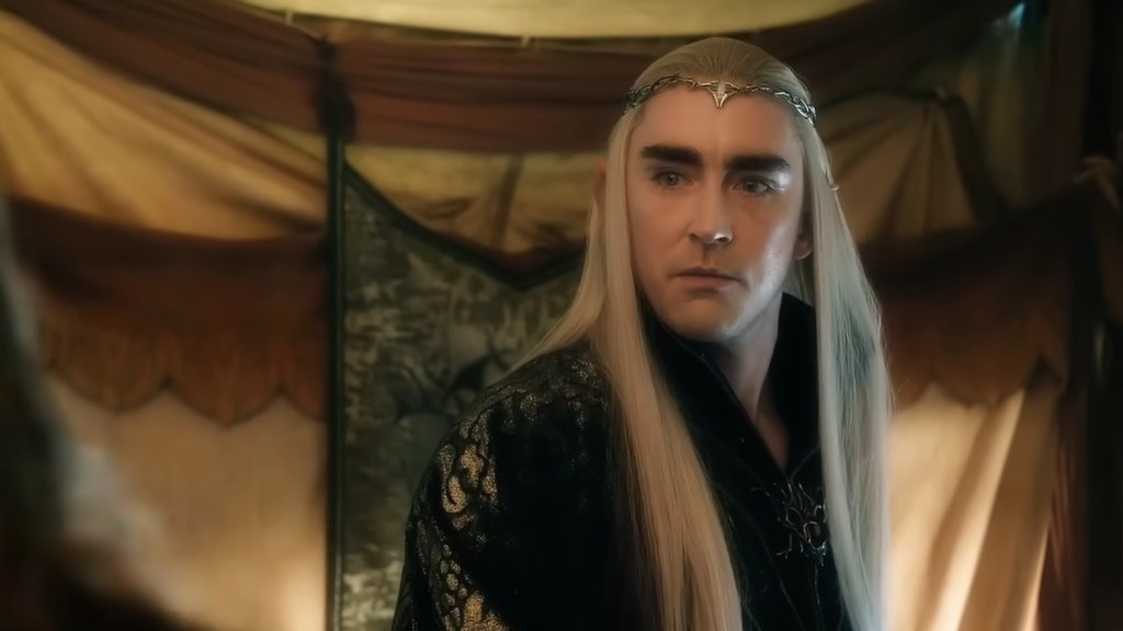 Lee Pace as Thranduil in The Hobbit