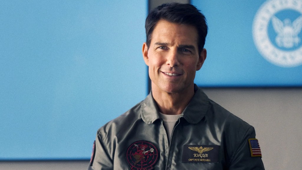 Tom Cruise in Top Gun Maverick