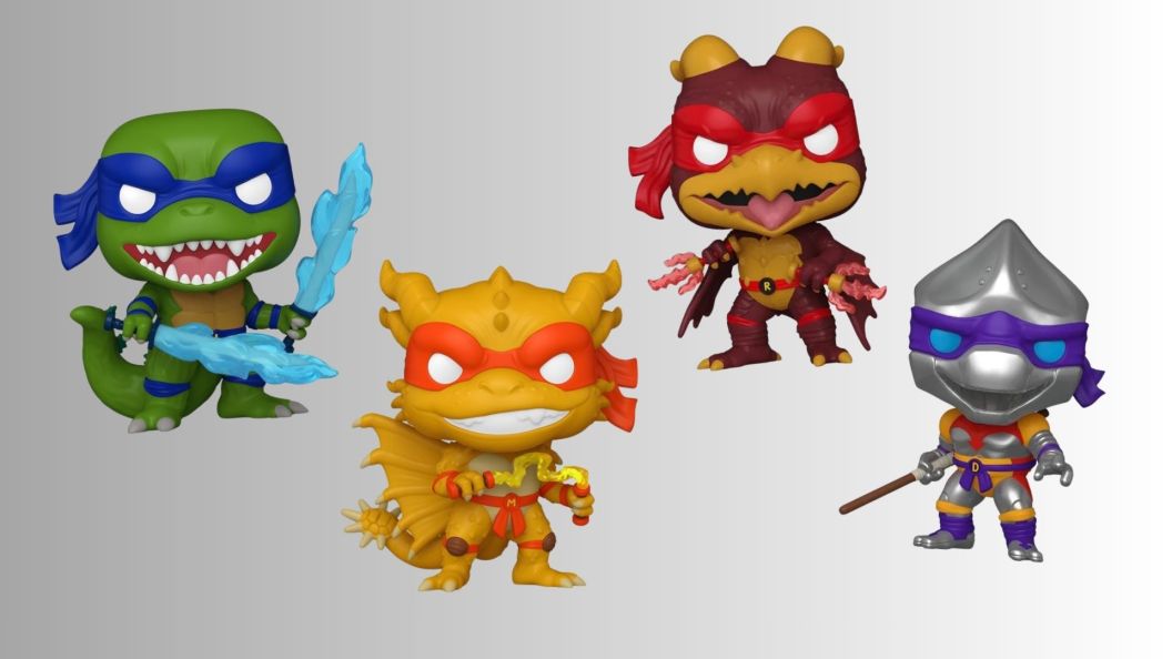 New Teenage Mutant Ninja Turtles X Godzilla Funko Pop! Figures Are Stomping Their Way Into Your Collection