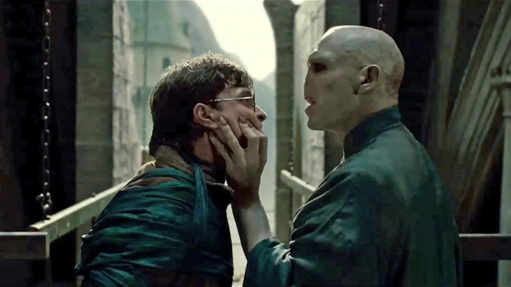 Voldemort com Harry Potter