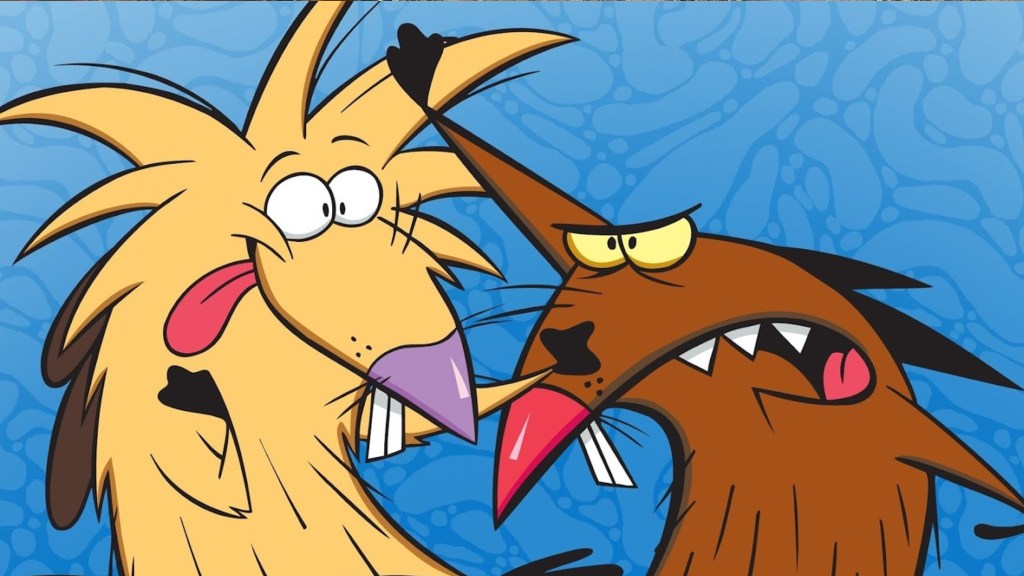 Promotional image for Nickelodeon show The Angry Beavers