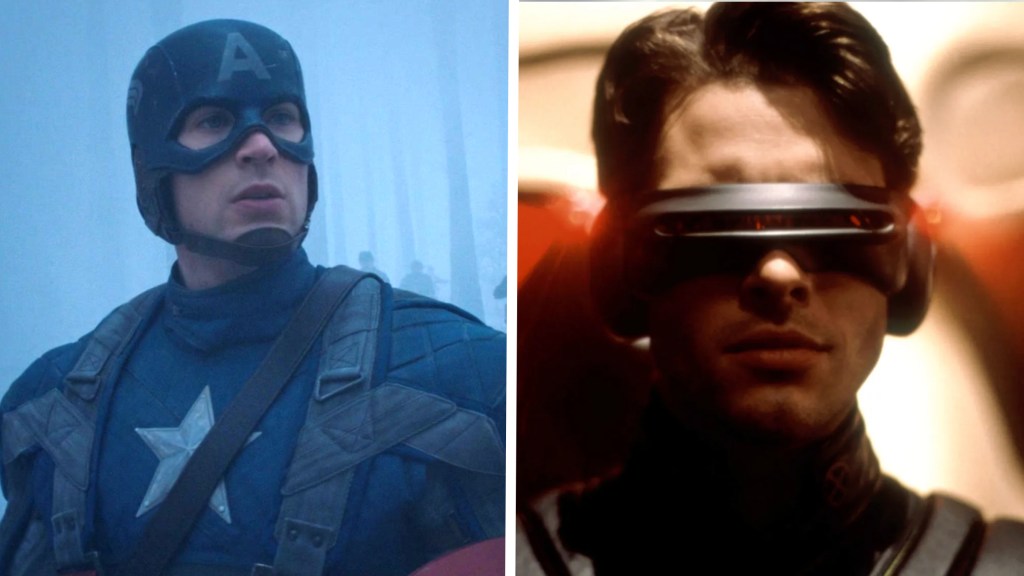 Captain America and Cyclops