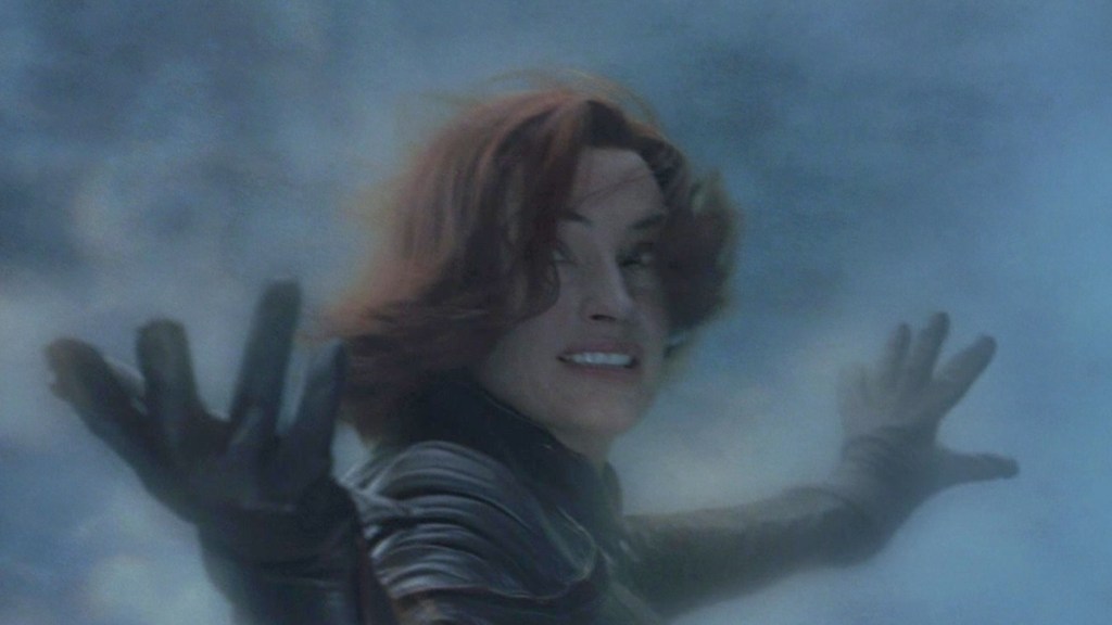 Jean Grey prestes a morrer em X2 (2003)