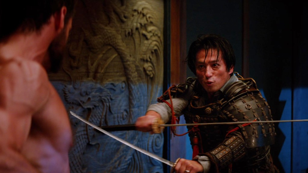 Logan lutando contra Shingen em The Wolverine (2013)