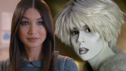 Split image with stills from Humans and Farscape