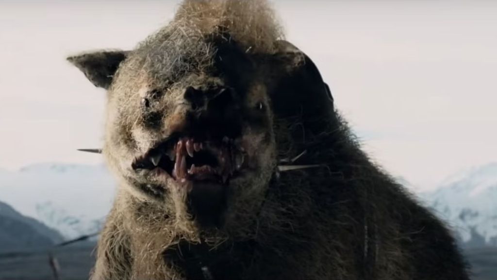 A Warg in The Lord of the Rings
