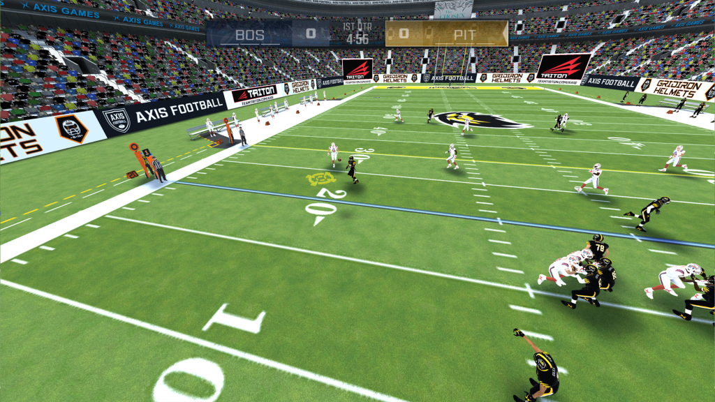 A screenshot from Axis Football 2023.
