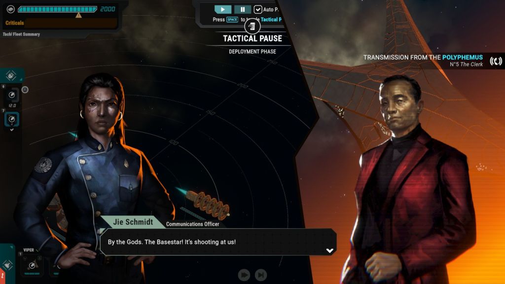 Battlestar Galactica Scattered Hopes Story Screenshot
