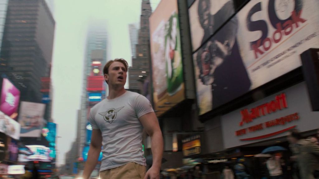 Captain America wakes up in the future