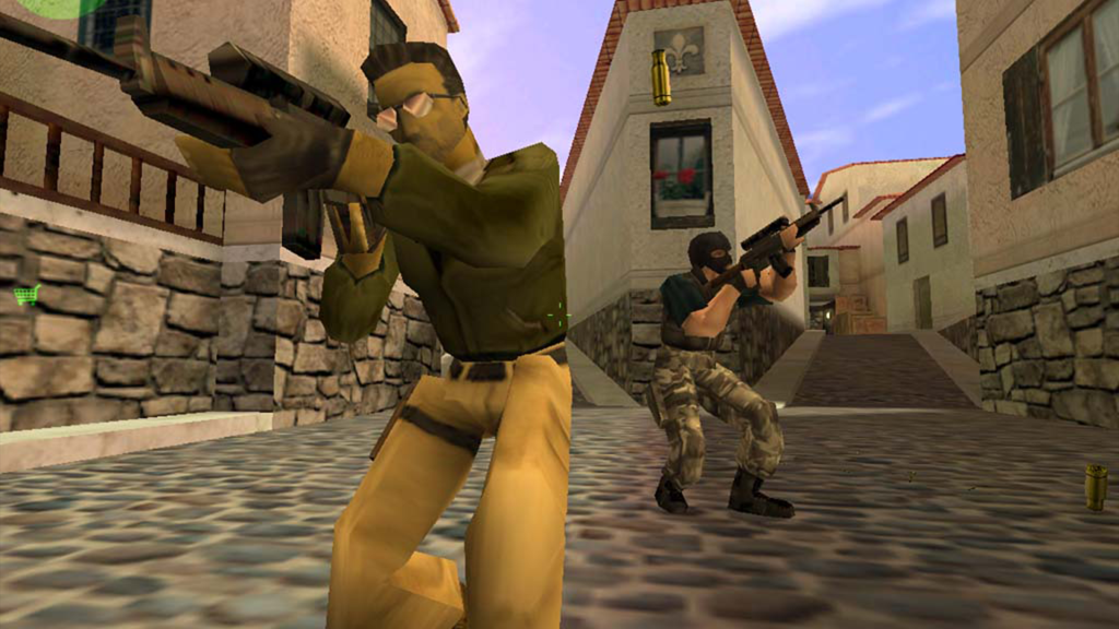 A screenshot from Counter-Strike on the Xbox.