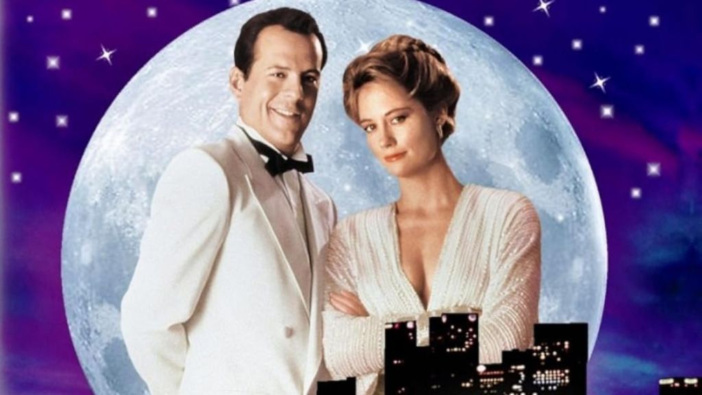 Cybill Shepherd and Bruce Willis in Moonlighting