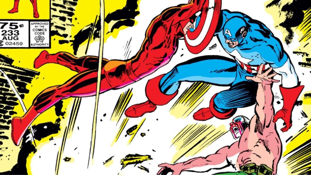 Daredevil, Captain America, and Nuke