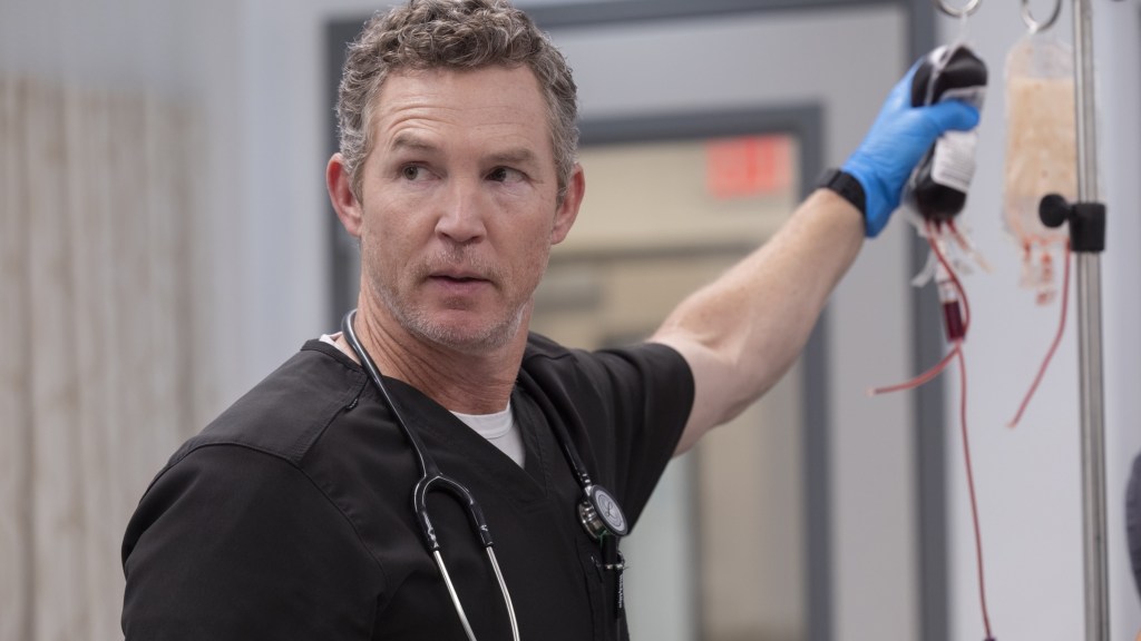 Dr. Jack Abbott in The Pitt