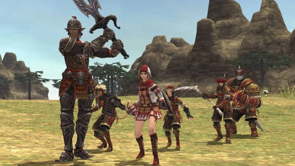 Final Fantasy 11 party squad up