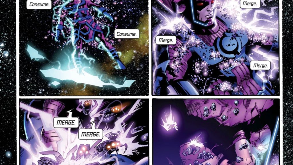 Galactus and Gah Lak Tus merging