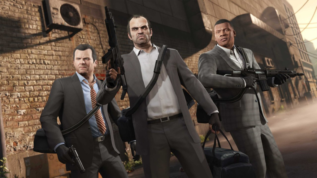 A screenshot from Grand Theft Auto V.