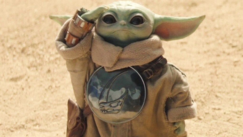 Grogu in The Mandalorian and Grogu