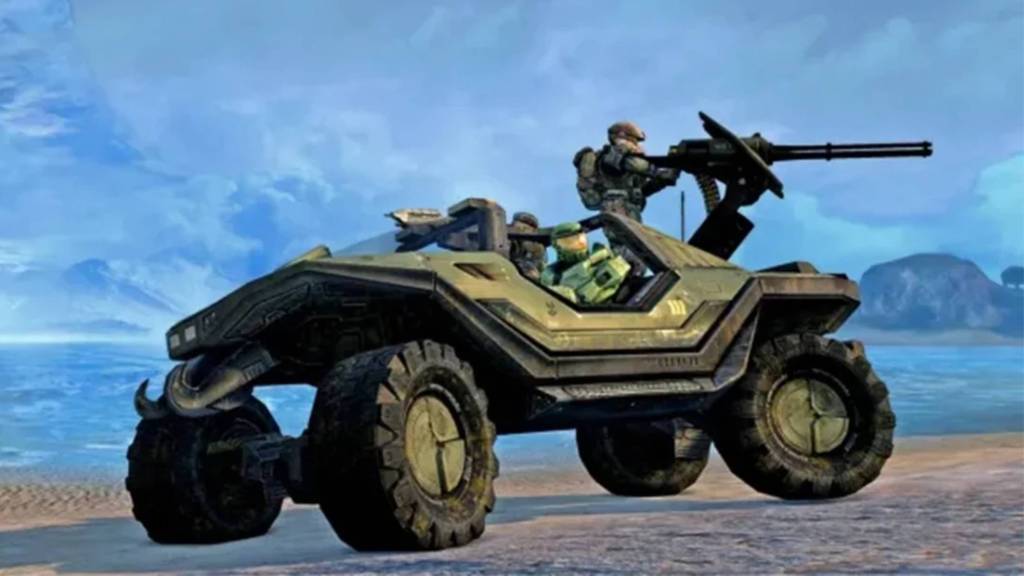 Halo Warthog vehicle