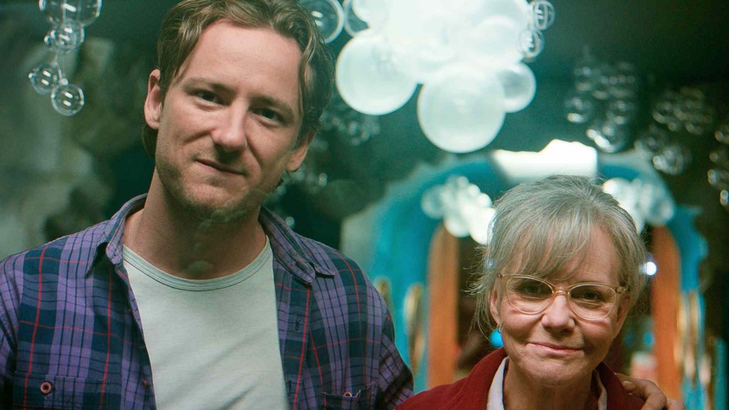 Lewis Pullman and Sally Field in Remarkably Bright Creatures