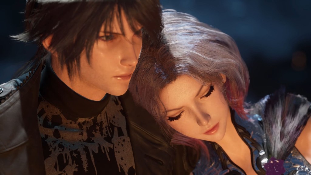 The protagonist of Lost Soul Aside with another character.