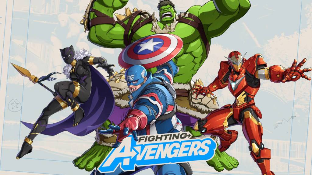 Marvel Tokon Fighting Souls Fighting Avengers team