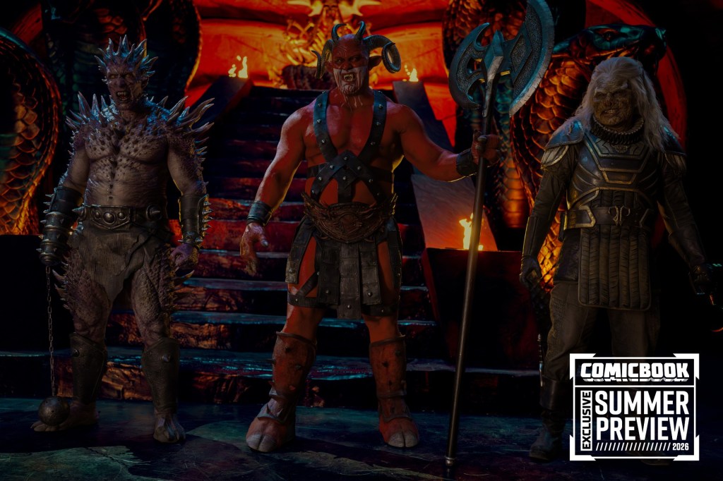 Spikor Goat Man and Karg in Masters of the Universe