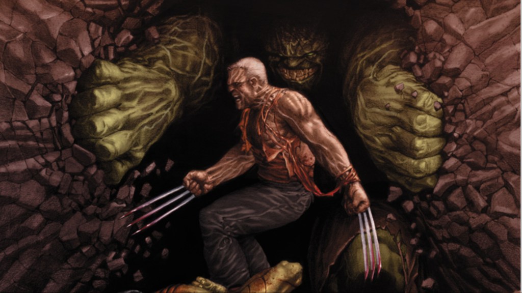 Hulk about to find Old Man Logan