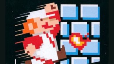 NES Super Mario Closeup Key Art