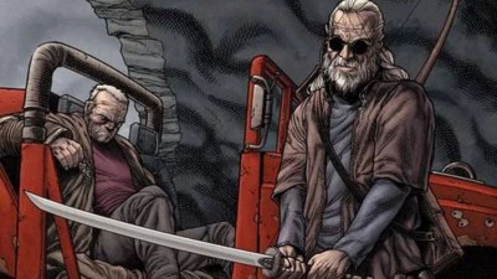 Old Man Logan and Old Man Hawkeye