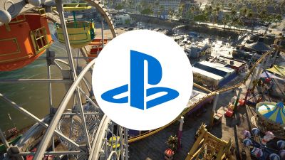 PS5 Logo with inZOI Background