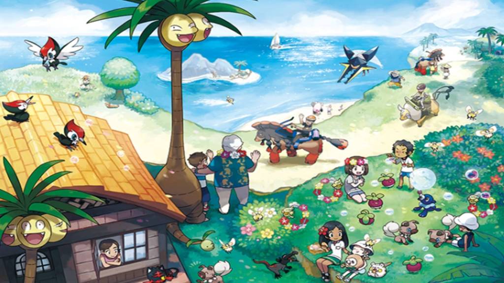 Pokemon Alola region