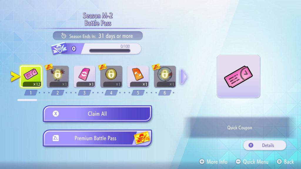 Pokemon Champions Season M-2 Battle Pass