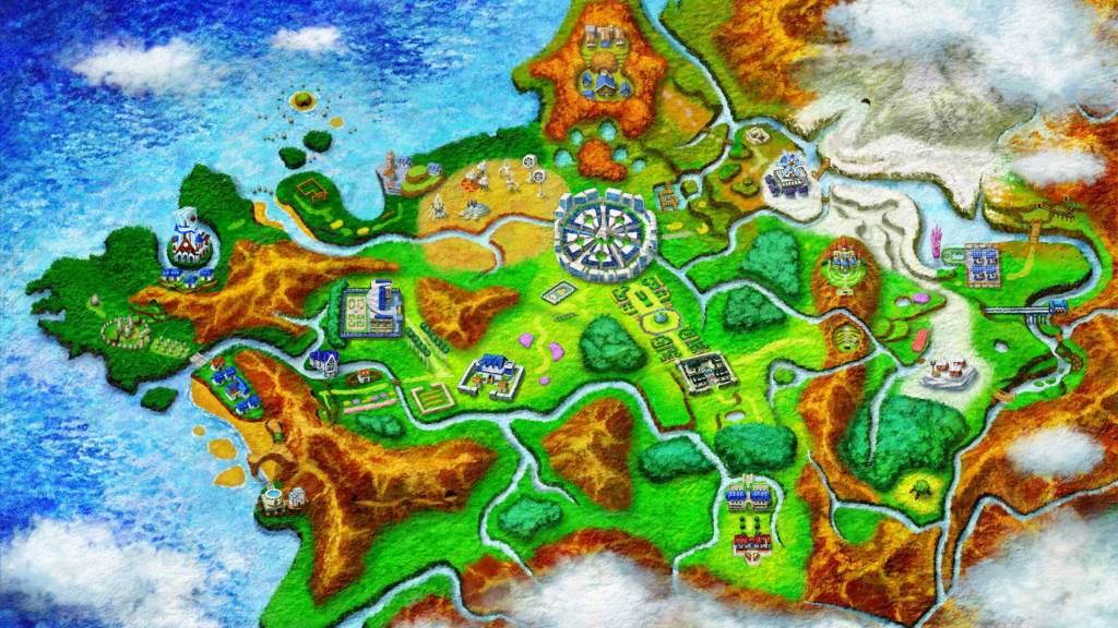 Pokemon Kalos region