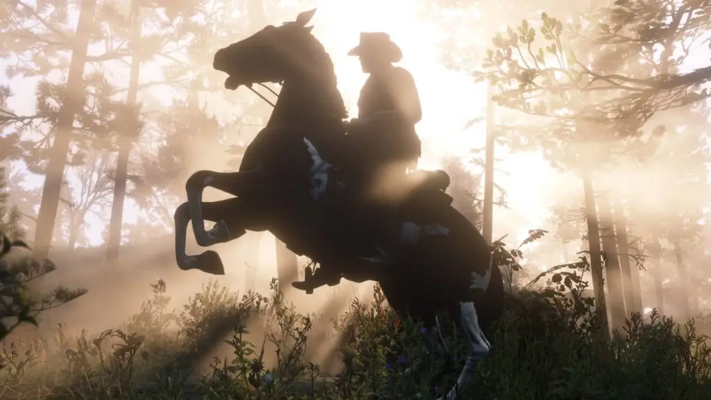Red Redemption 2 horse