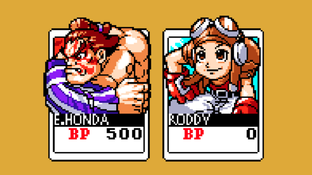 A screenshot from SNK vs. Capcom: Card Fighters' Clash.